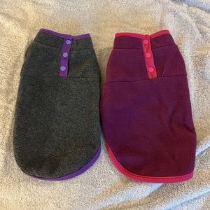 Pair of Small Dog Fleece